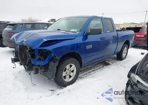 2018 Ram 1500 Express 4X4 6'4 Box из США, поврежденный, VIN 1C6RR7FG9JS247220